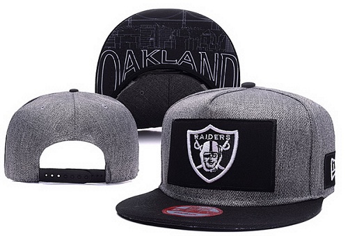 NFL Oakland Raiders Stitched Snapback Hats 028